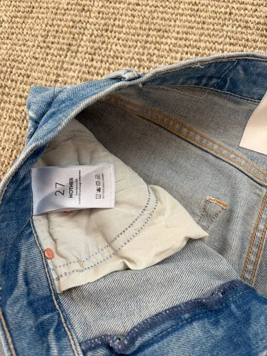 MOTHER The Half-Pipe High-Rise Tapered Jeans - Picture 3 of 5